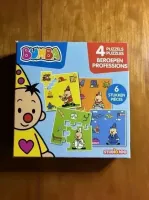 Bumba beroepen puzzels 4 x 6 stukjes in doos Bumba beroepen puzzels 4 x 6 stukjes in doos