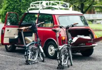 2 Brompton Vouwfietsen Gezocht voor mee per Auto naar Spanje 