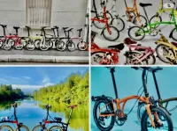 1 of 2 Vouwfietsen Gezocht Gevraagd van Brompton en of Riese Birdy Müller 