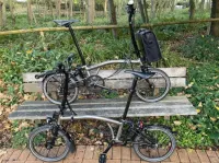 1 of 2 Brompton Vouwfietsen Gezocht Gevraagd 