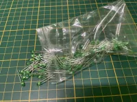 Ledlampjes groen 3 mm 100 stuks