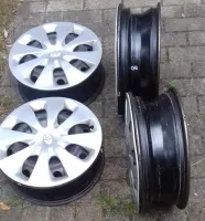 Stalen velgen 4 x plus wieldoppen
